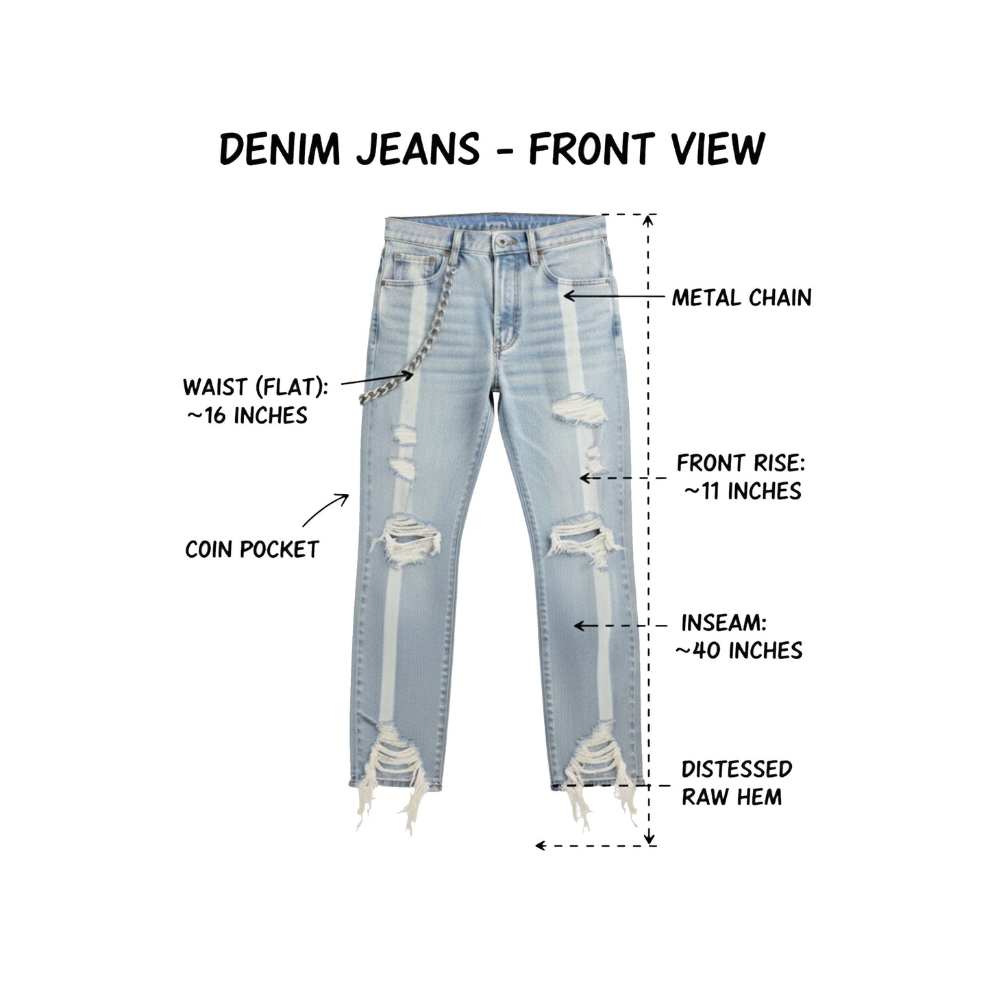ArtRm. Bone (Branded Jeans)