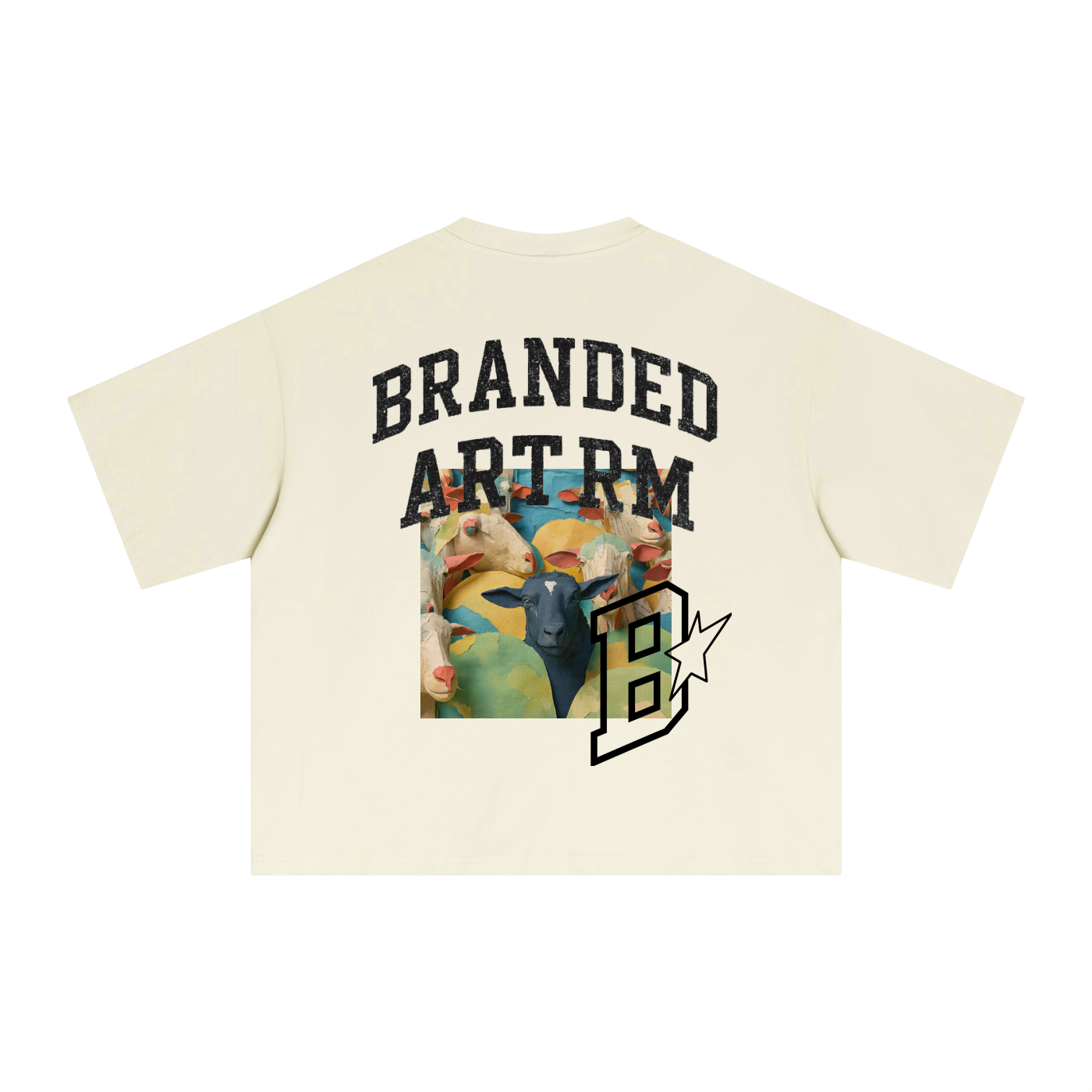 ArtRm. Smartest Sheep (Branded Tee)