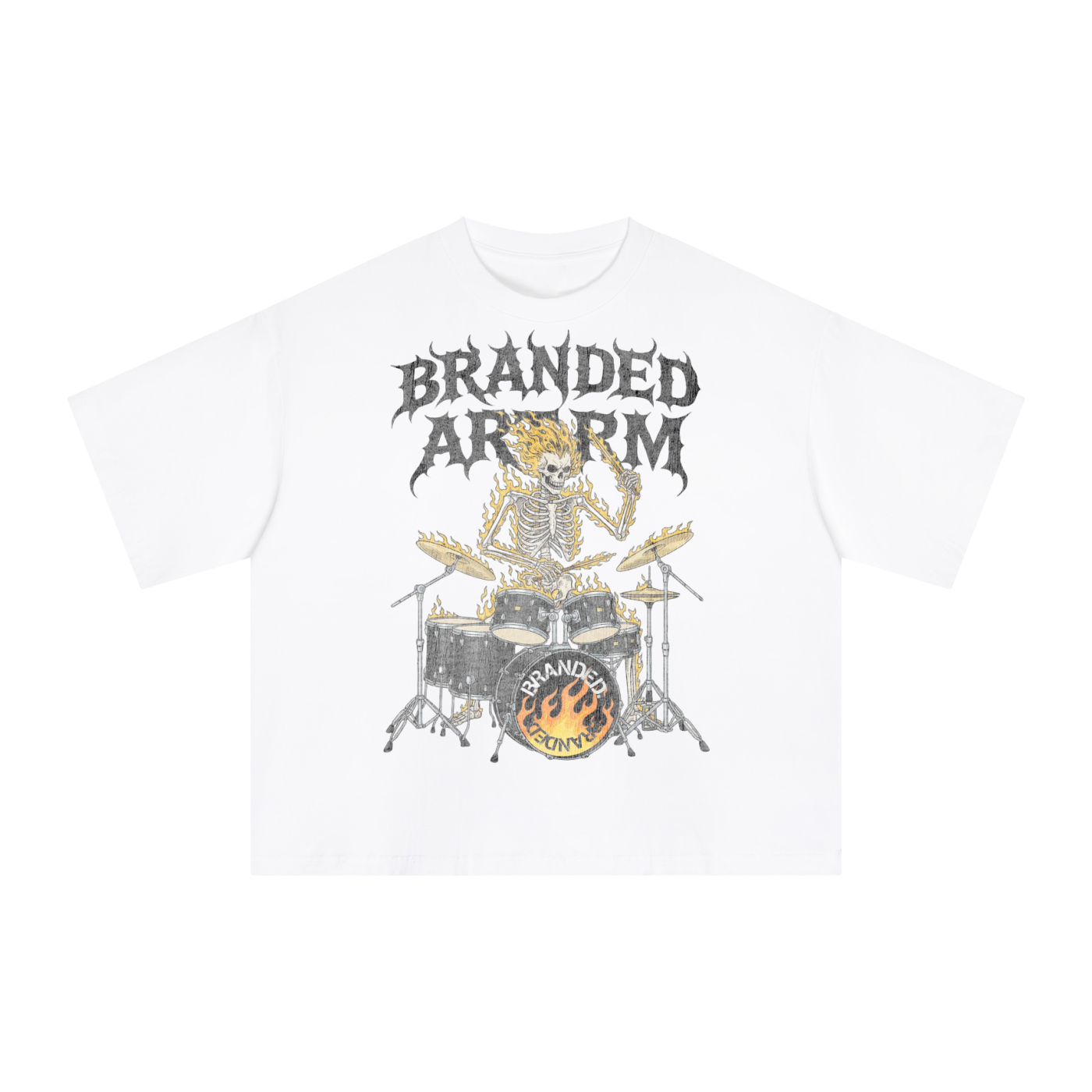 ArtRm. Fire & Bones (Branded Tee)