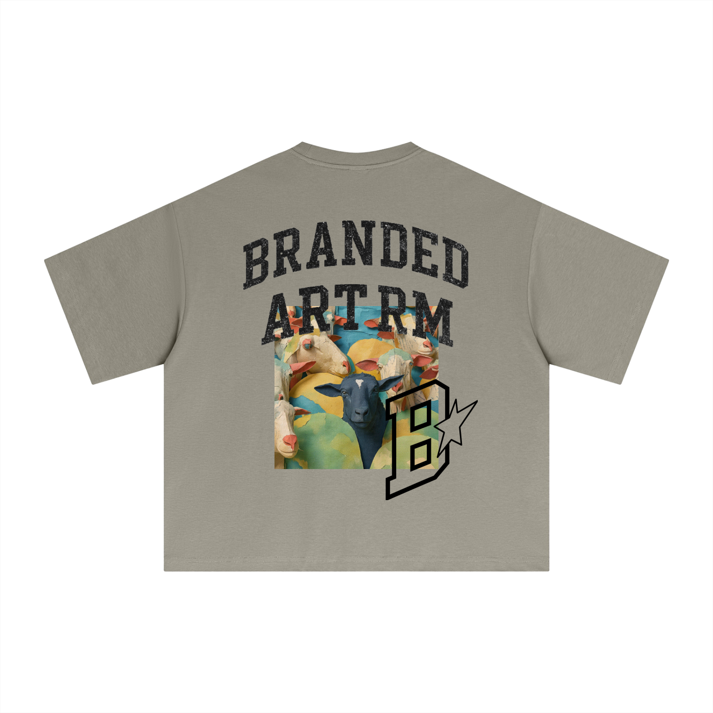 ArtRm. Smartest Sheep (Branded Tee)